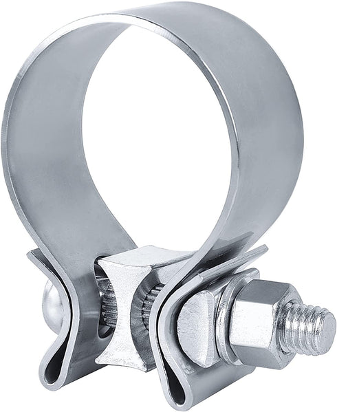 EVIL ENERGY 2.0 Inch Exhaust Clamp,Narrow Band Muffler Clamp Stainless Steel
