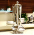 TBWHL Metal Soup Ladle 304 Stainless Steel Gravy Sauce Ladle with Long Handle for Kitchen 13.4"