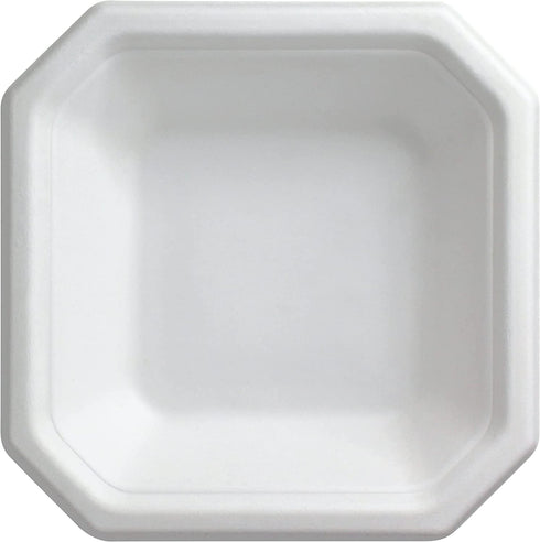 100% Compostable Heavy-Duty Premium Quality Disposable Bowls - 100 Count (20 Ounce)