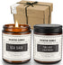 Sage Candles for Cleansing,2 Pack Soy Candles for Home Scented,14.4 Oz 100H Burning, Scented Candles Gift Set for Women Mother's Day Birthday Thanksgiving