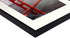 Frametory, 11x14 Aluminum Frame, 8x10 Photo with Ivory Mat for Wall Display, Sawtooth Hanger, Swivel Tabs, Spring Clips Great for Photos, Artworks, Posters (Black, 1-Pack)
