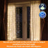 HXWEIYE Short Curtain Lights for Small Window, 3.3x5Ft Warm White Fairy Light with Timer & 8 Clips for Bedroom, Battery Powered 96Led String Light for Indoor Weddings Party Garden Wall Decor