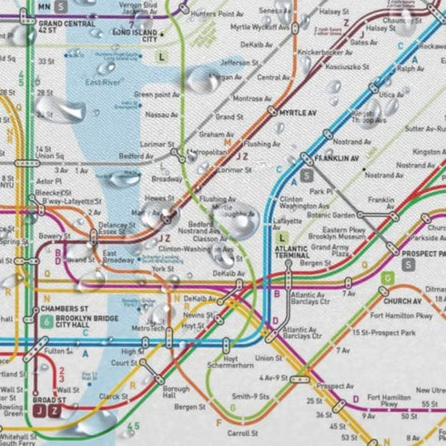 New York Subway Map Shower Curtain White Subway Map Shower Curtains for Bathroom Waterproof Polyester Fabric Shower Curtain Sets with Hooks 72x72 Inch