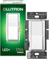 Lutron, White Diva C.L Dimmer for Dimmable LED, Halogen and Incandescent Bulbs, Single-Pole or 3-Way, DVCL-153P-WH, 1 pack