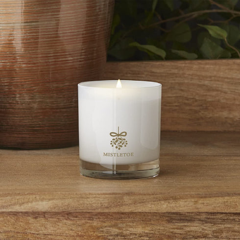 Root Candles Holiday Beeswax Blend Scented Candle, 1 EA, Mistletoe