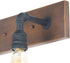 LNC 2-Light Vanity Lights Wall Sconce Black Wall Lamp Industrial Bathroom Wall Lighting