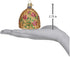 Old World Christmas Ornaments: Bee Skep Glass Blown Ornaments for Christmas Tree (12391)