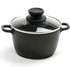 Norpro 1 Quart Nonstick Mini Pot with Vented, Tempered Glass Lid, Shown