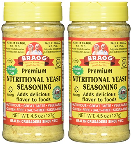 Bragg's Nutritional Yeast 4.5oz 2 Pack