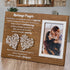 Marriage Prayer Wall Decor Wedding Gifts for Couples Anniversary Unique Christian Gift for Her Him Couples Newlywed Marriage Gift Home Bedroom Decor Picture Frame & Handmade String Heart 12.5×8.5 in