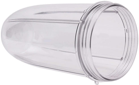 Blendin Flip Top To Go Lid and 24oz Tall Cup with measurement markings, Compatible with Nutribullet 600W, 900W, NB-101B, 900 Pro Series Blenders (2 Pack)