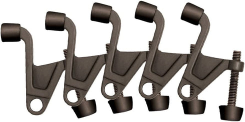 Design House 181859 Jumbo Hinge Pin Door Stop, 5-Pack, Matching Rubber, Oil Rubbed Bronze
