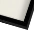 Americanflat 8x8 Shadow Box Frame in Black with Soft Linen Back-Composite Wood with Shatter Resistant Glass for Wall and Tabletop