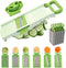 Supernal Mandoline Slicer?6 in 1 Vegetable Mandoline Slicer? Cheese/Vegetable Slicer?Vegetable Chopper, Potato Onion Chopper?Potato Chip Slicer?Kitchen Cutter Chopper for Vegetables Time Saver