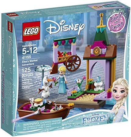 LEGO Disney Frozen Elsa’s Market Adventure 41155 Buildable Toy for Girls and Boys (125 Pieces) (Discontinued by Manufacturer)