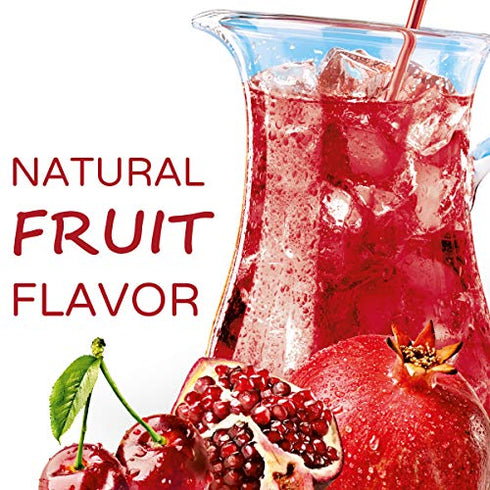 Crystal Light Sugar-Free Cherry Pomegranate Naturally Flavored Powdered Drink Mix 5 Count Pitcher Packets