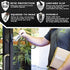 ID Stronghold Secure Badgeholder® Classic and Lanyard Combo (Clear/Black)