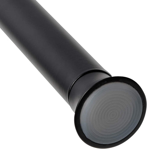 Umbra 244923-038-REM Chroma Tension Rod Adjustable Tension Curtain Rod for Curtains and Sheer Curtains, 36 to 54 Inches, Black