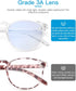 CNLO Blue light blocking Glasses,Computer Glasses,Radiation protection Gaming Glasses,For UV Protection, Anti Eyestrain,Lightweight Frame Eyewear,Men/Women (Crystal)