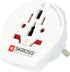 Skross World to Europe Country Travel Adaptor, White