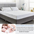 OBOEY Waterproof Mattress Pad Protector Queen Size Cover, Ultra Soft Breathable Bed Mattress Cover Deep Pocket Noiseless Cotton Terry Surface Mattress Cover Breathable