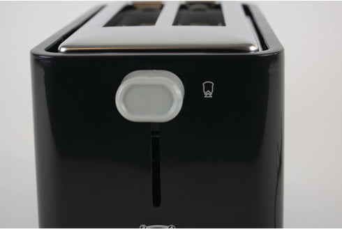 Betty Crocker 2-Slice Cool Wall Toaster, Black, BC-2605CB