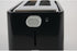 Betty Crocker 2-Slice Cool Wall Toaster, Black, BC-2605CB