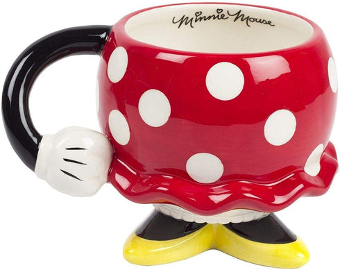 FAB Starpoint Disney Minnie Mouse Red Drinking Mug with Arm, One Size