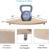 Wood Corner Wall Shelves Set of 2, Solid Wood Corner Floating Shelves for Wall, Round End Wall Mounted Floating Corner Shelf for Bedroom, Living Room and Kitchen (10 inch)