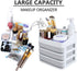 ELUCHANG Cosmetic Makeup Organizer Plastic Storage Box with Drawer Lipsticks Holder Desktop Sundry Storage Case