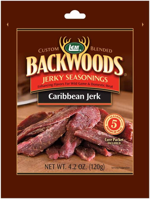 LEM Products 9147 Backwoods Caribbean Jerk Jerky Seasoning (5 Lb)