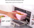 4-piece Collapsible Silicone Lunch Box, Portable Food Storage Container Outdoor Picnic Box Space Saving, Microwave, Dishwasher and Freezer Safe 350/500/800/1200mL350/500/800/1200mL(Pink)