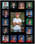 Hope Woodworking School Days Picture Mat with Multiple Openings School Years Photo Collage The Days are Long Picture Mat - No Frame- 2 Pre-School & Kindergarten to 12th Grade, Black