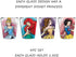 Silver Buffalo Disney Princesses Portrait 4-Pack Mini Glass Set, 1-Ounce, Multicolor