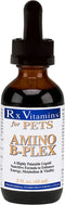 Rx Vitamins Amino B Plex for Pets - B Vitamin Complex Plus Amino Acids for Dogs & Cats - Vitamin Supplements for Dogs' & Cats' Total Body Support - 2 oz.