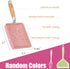 ROCKURWOK Japanese Omelette Pan Nonstick Tamagoyaki Egg Pan, Rectangle Tamago Pan Small Frying Pan, 7? x 5?, Pink