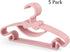 PJJXMY Baby Kids Hangers,20 Pack Durable Plastic Kids Hangers for Nursery -Childrens Hangers - Great as Toddler or Infant Clothes Hangers-4 Colors