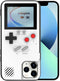 JILLICK Playable Gameboy Case for iPhone 6/6S/7/8/2020 SE, Shockproof Gameboy Cover Case with 36 Classic Games, Handheld Color Screen Video Game Console Case for iPhone, White