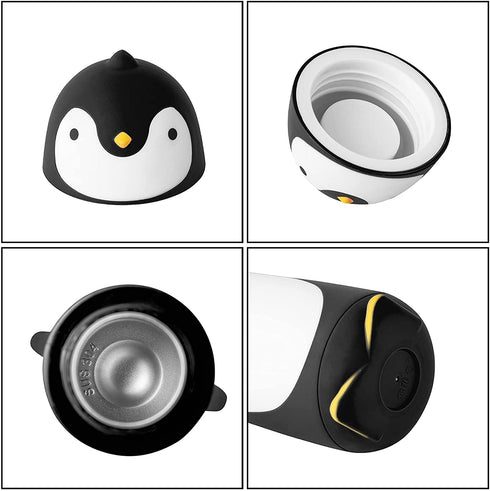 Penguin Stainless Steel Vacuum Thermos Travel Mug Tea Water Bottle Coffee Flask