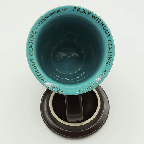 Abbey Gift (Abbey & CA Gift) Prayer Changes Everything Coaster, 2 Piece Set, Blue
