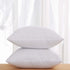 Acanva Hypoallergenic Throw Pillow Inserts Soft Square Euro Decorative Form Stuffer Cushion Sham Filler, 26x26, White