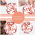 Fancypartyshop 26th Birthday Decorations - Rose Gold Happy Birthday Banner and Sash with Number 26 Balloons Latex Confetti balloons Ideal for Girl and Women 26 Years Old Birthday Rose Gold