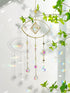 jia ning Sun Catchers Sun Catchers Crystal Light Catchers, Window hangings, Home Decor, Crystal Window Decorations, Rainbow Makers (Four Crystals)