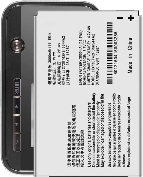 Replacement Battery Li3730T42P3H6544A2 Battery for AT&T ZTE MF279 Home Wireless Internet Base Router