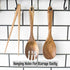 Salad,Salad Servers,Salad Tongs,Salad Spoons,Salad Fork,3-Piece Set,10-inch Long,Wooden (3 Piece Set)