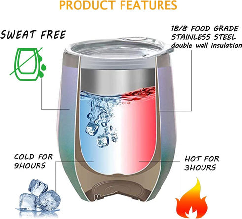 Sister Gifts from Sister, Brother - 12oz Wine Tumbler Birthday Gift for Sisters - Funny Best Sister Gifts For Big Sister, Little Sister,Soul Sister - I'd Walk Through Fire For You Sister