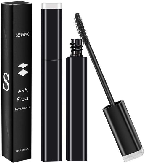 Hair Finishing Stick - Vitamin E Hair Serum - Styling Gel Frizzy Hair Control Spray - Flyaway Hair Tamer - Wax Cream for Women Men Kids (15Ml*2)