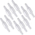Oxygen Tubing Swivel Connector - 10 PCS Cannula Connectors, Avoid Tube Tangles (Male to Male)