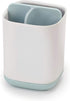 Joseph Joseph 70500 EasyStore Toothbrush Holder Bathroom Storage Organizer Caddy, Small, Blue