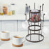 Coffee Mug Holder, Auledio 3 Tier Mug Tree Stand for Counter, Metal Tea Cup Rack Holder Tabletop Mug display Rack, Holds 15 Mugs, Bronze